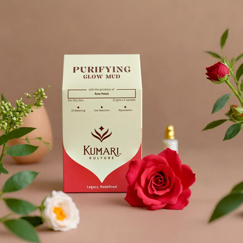 Purifying Glow Mud & Clarifying Anti-Acne Mud Face Pack Combo